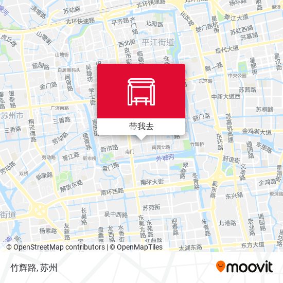 竹辉路地图