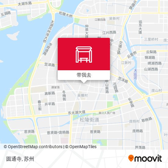 圆通寺地图