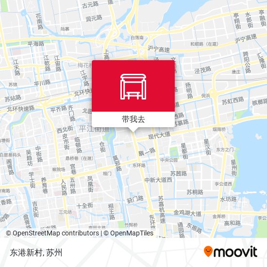 东港新村地图