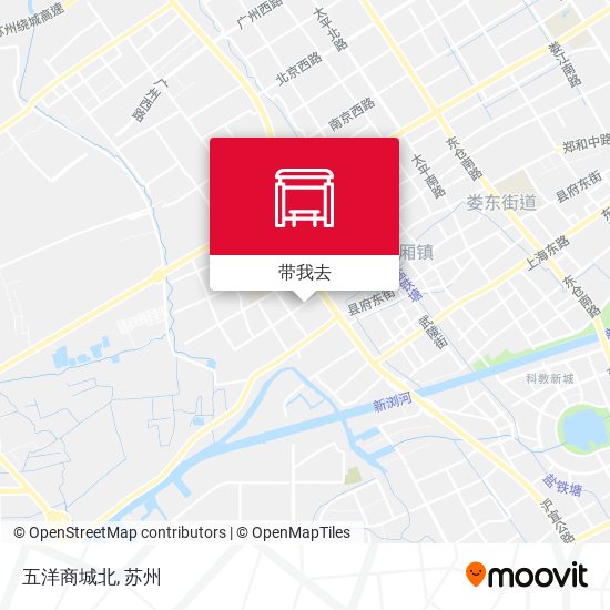 五洋商城北地图