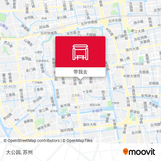 大公园地图