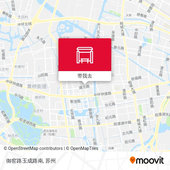 御窑路玉成路南地图