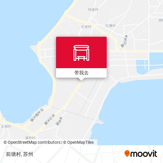 前塘村地图