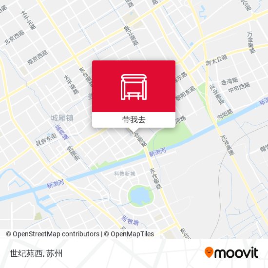世纪苑西地图