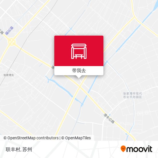 联丰村地图