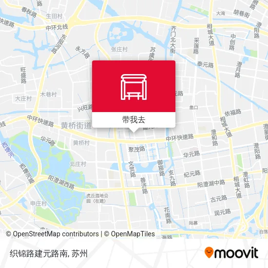 织锦路建元路南地图