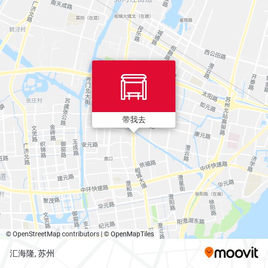汇海隆地图