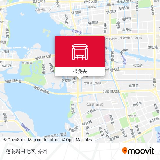莲花新村七区地图