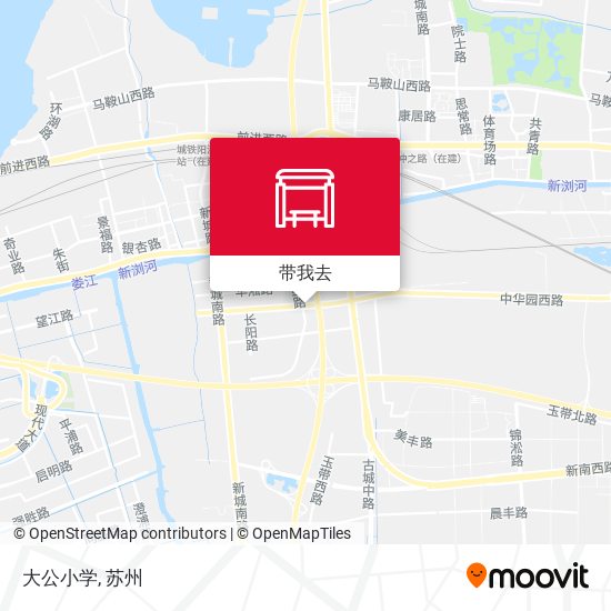 大公小学地图
