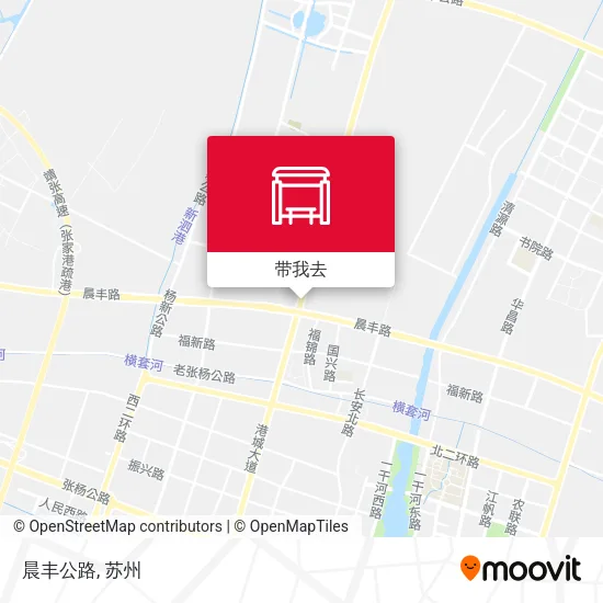 晨丰公路地图