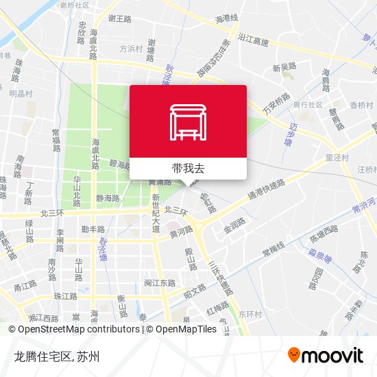 龙腾住宅区地图