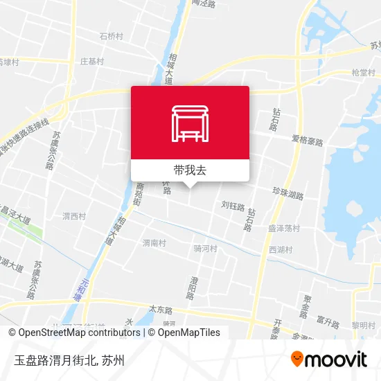 玉盘路渭月街北地图