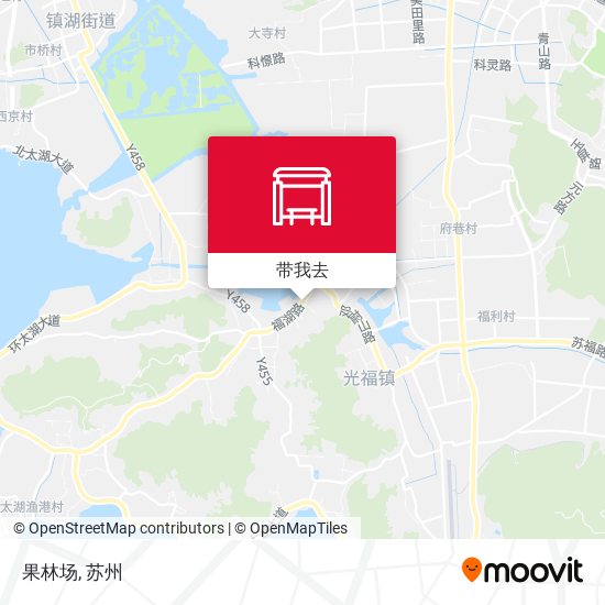 果林场地图