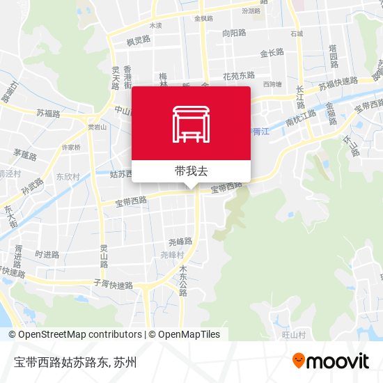 宝带西路姑苏路东地图