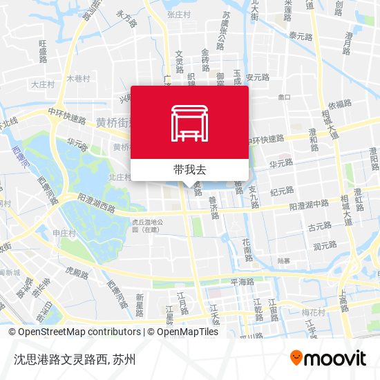 沈思港路文灵路西地图