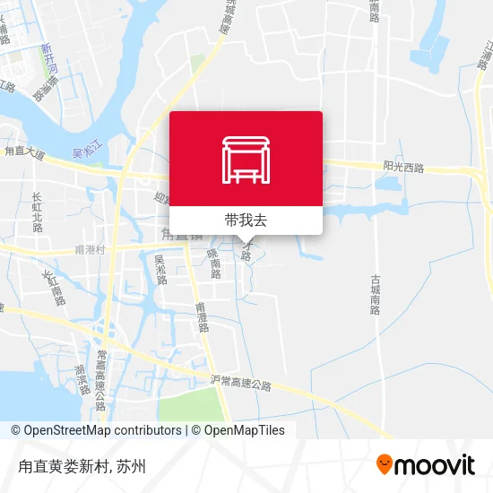 甪直黄娄新村地图