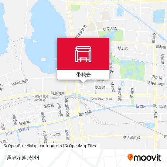 通澄花园地图