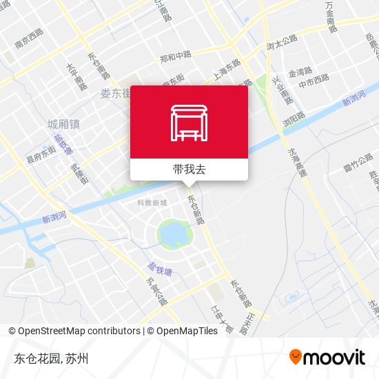 东仓花园地图
