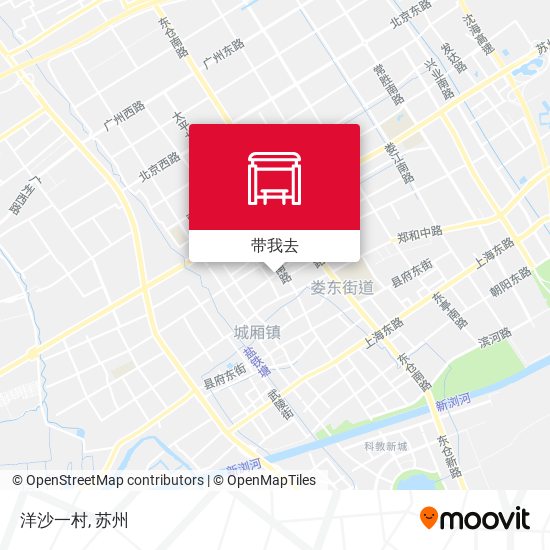 洋沙一村地图