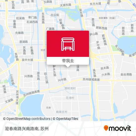 迎春南路兴南路南地图