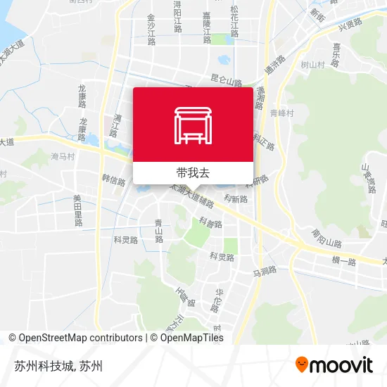 苏州科技城地图
