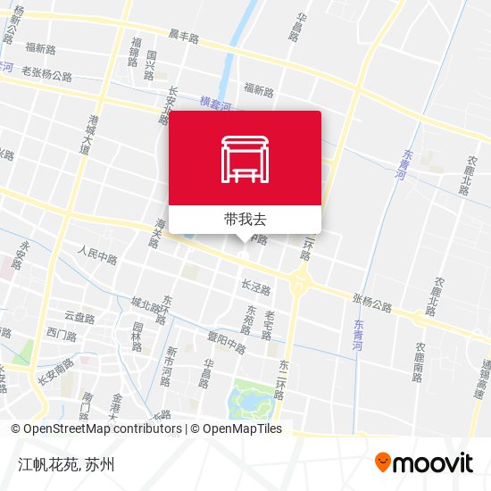 江帆花苑地图