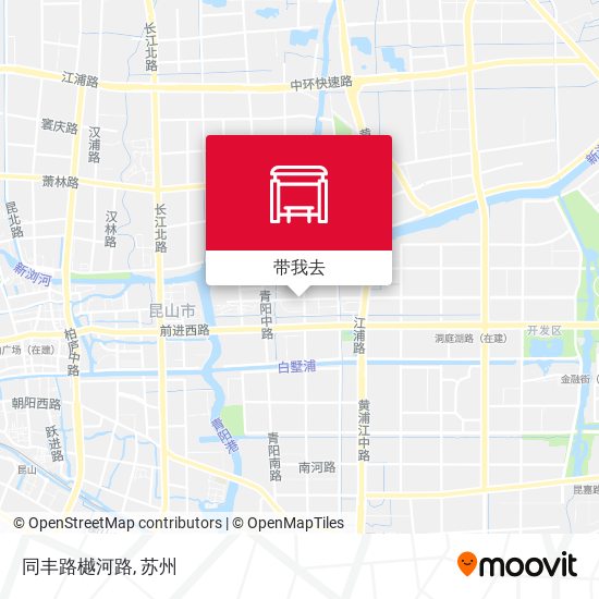 同丰路樾河路地图