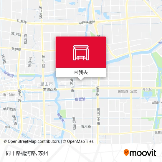 同丰路樾河路地图