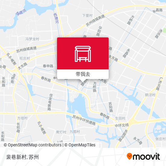 裴巷新村地图