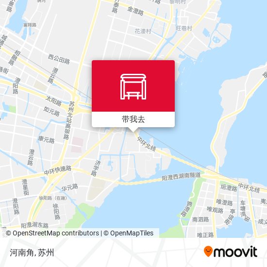河南角地图