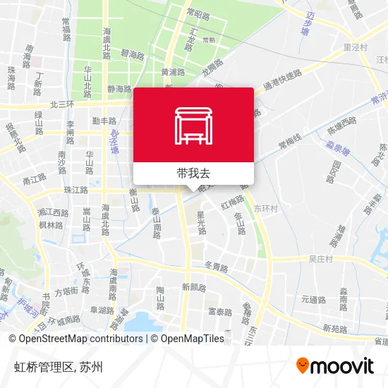 虹桥管理区地图