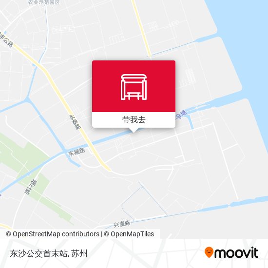 东沙公交首末站地图