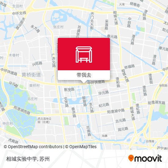 相城实验中学地图