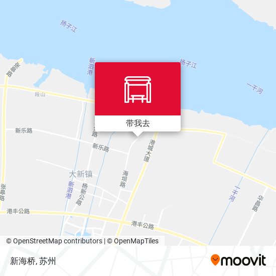 新海桥地图