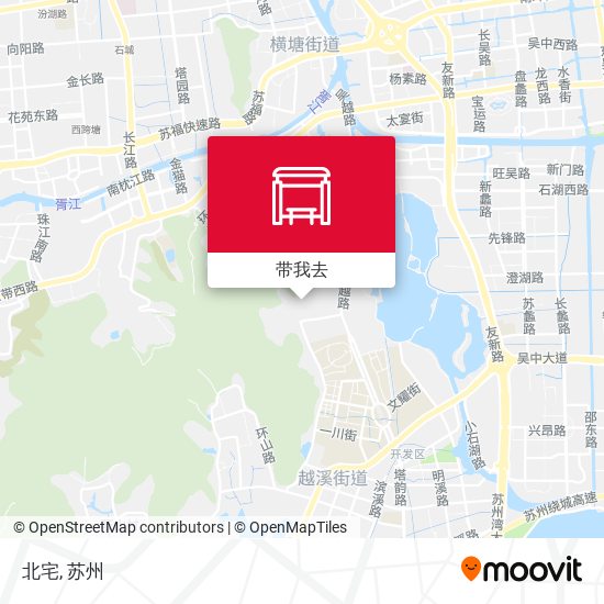 北宅地图