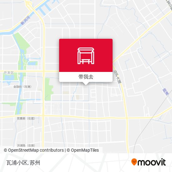 瓦浦小区地图
