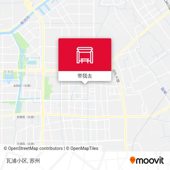 瓦浦小区地图