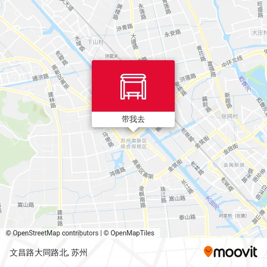 文昌路大同路北地图