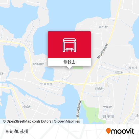 肖甸湖地图
