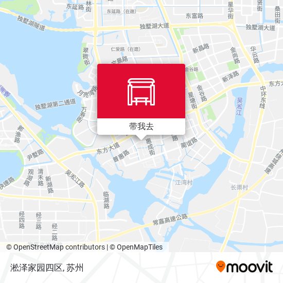 淞泽家园四区地图