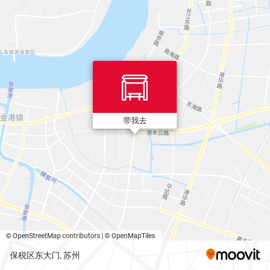 保税区东大门地图
