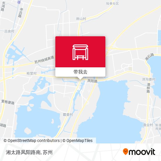 湘太路凤阳路南地图
