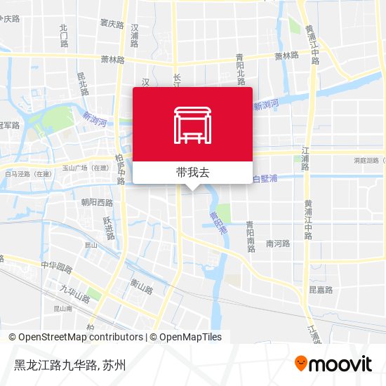 黑龙江路九华路地图