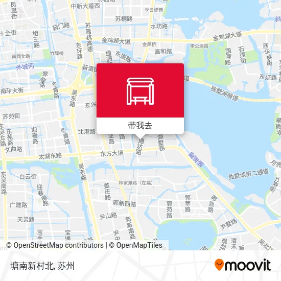 塘南新村北地图