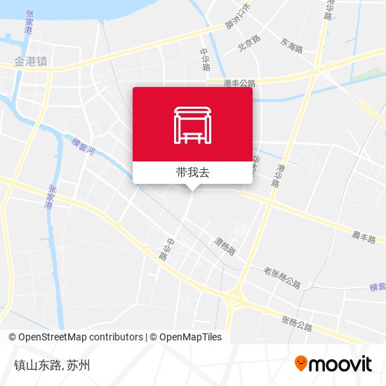 镇山东路地图