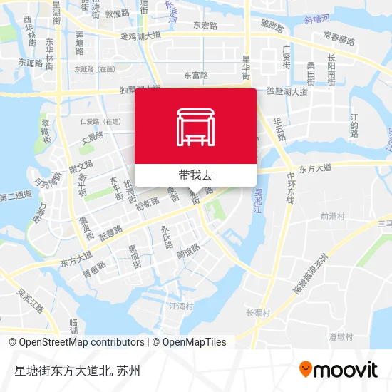 星塘街东方大道北地图