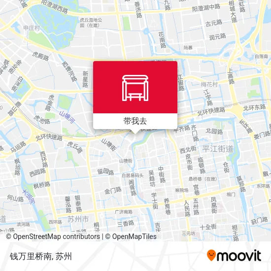 钱万里桥南地图