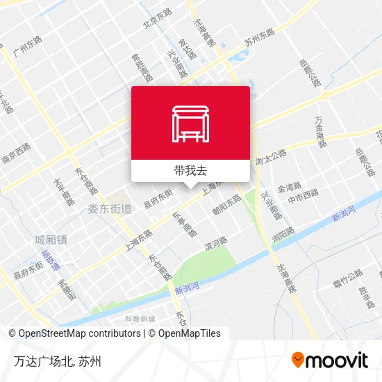 万达广场北地图