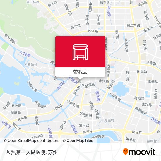 常熟第一人民医院地图