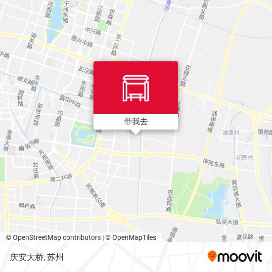 庆安大桥地图